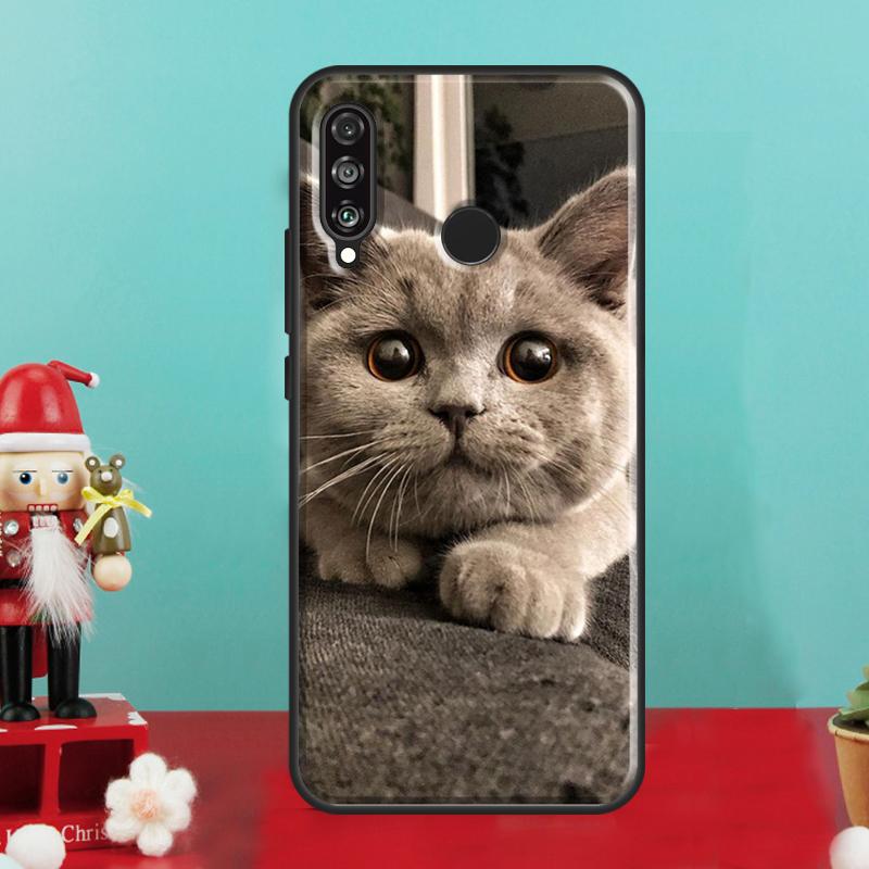 British Shorthair Cat For Huawei Nova 9 10 SE 12i 11i 8i 12s Y90 Y60 Y70 Y72 Y61 Y91 P20 P40 P30 Lite P60 Pro Case