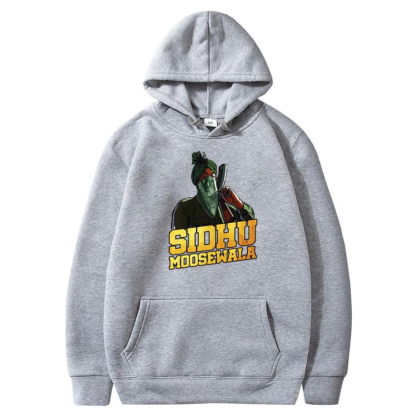 Sidhu moosewala rip hoodie grande tamanho algodão crewneck personalizado homens hoodies para homem e mulher harajuku pullovers