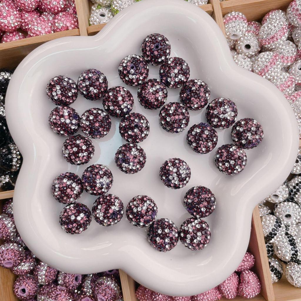 Handmade Rhinestone Crystal Beads for DIY Jewelry: Diamond Ball, Spacer, Pendant Materials
