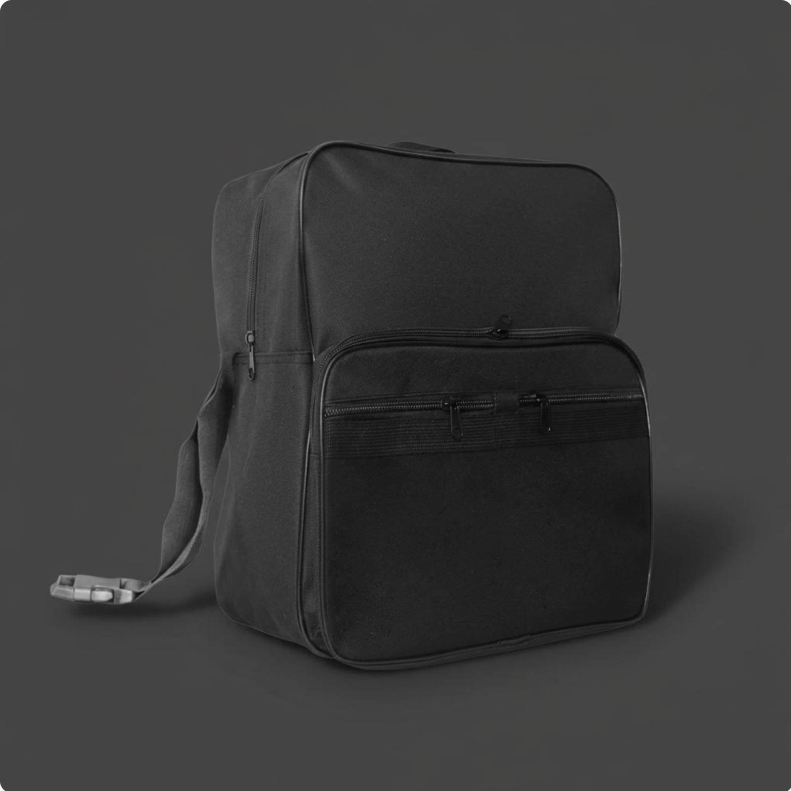 Storage Bag Waterproof Backpack Mobility Aid Storage Pouch Large Capacity Mobility Scooter Organizer Dustproof чёрный