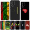 Lithuania Flag Lithuanian Phone Case For Samsung Galaxy S24 S25 S23 S22 Ultra Note 10 20 Plus S20 S21 FE Cover