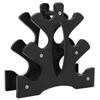 Home Workout Dumbbell Rack Tree Shape Weights Rack 3 Tier Holder Organizer Bracket