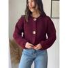 Autumn Winter Knitted Cardigans for Women Casual Button Long Sleeve Female Sweater 2024 Fashion Loose Lady Cardigans Coat