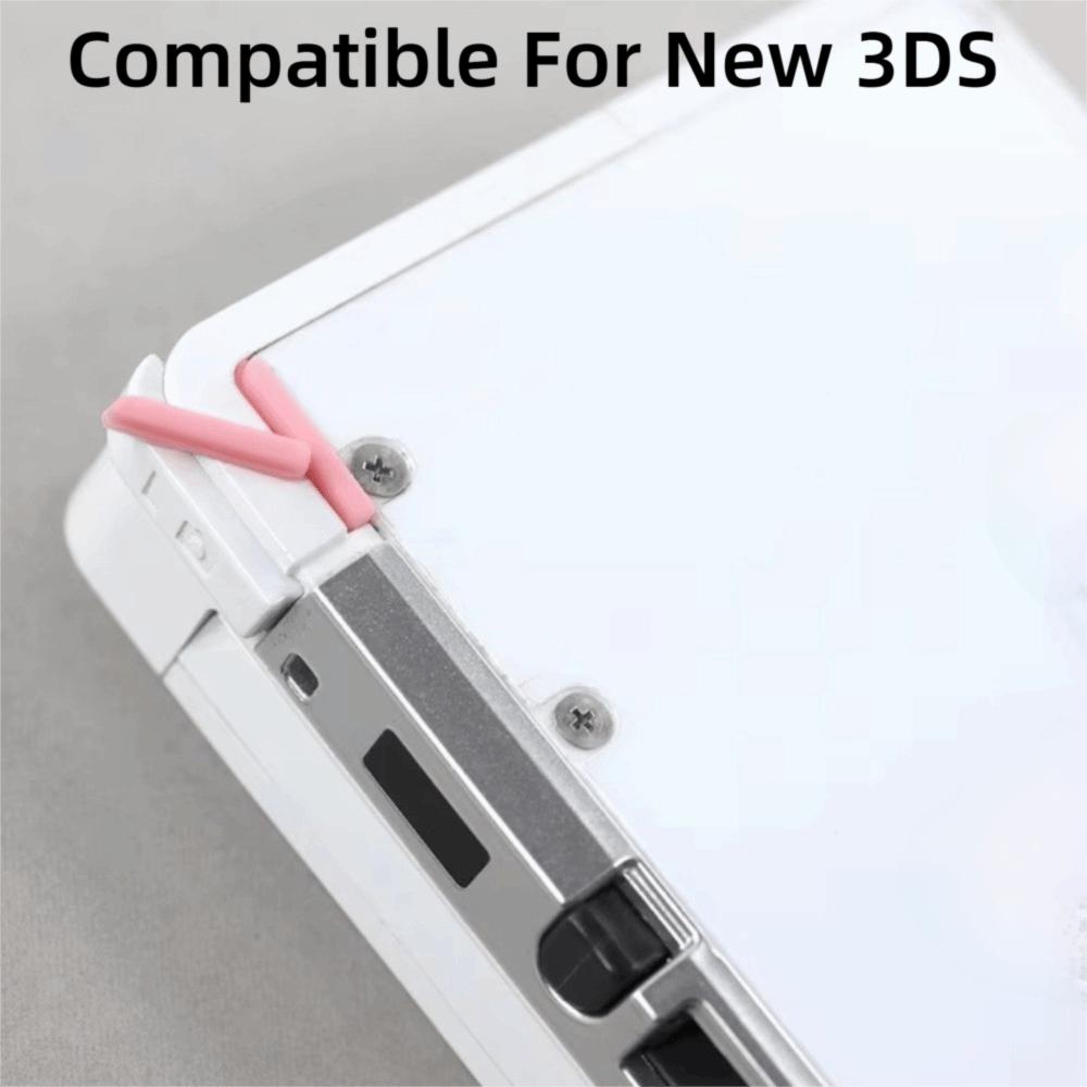 1Pair Dustproof Console Dust Plugs Protective Port Plugs for 3DS Console Replacement Accessories