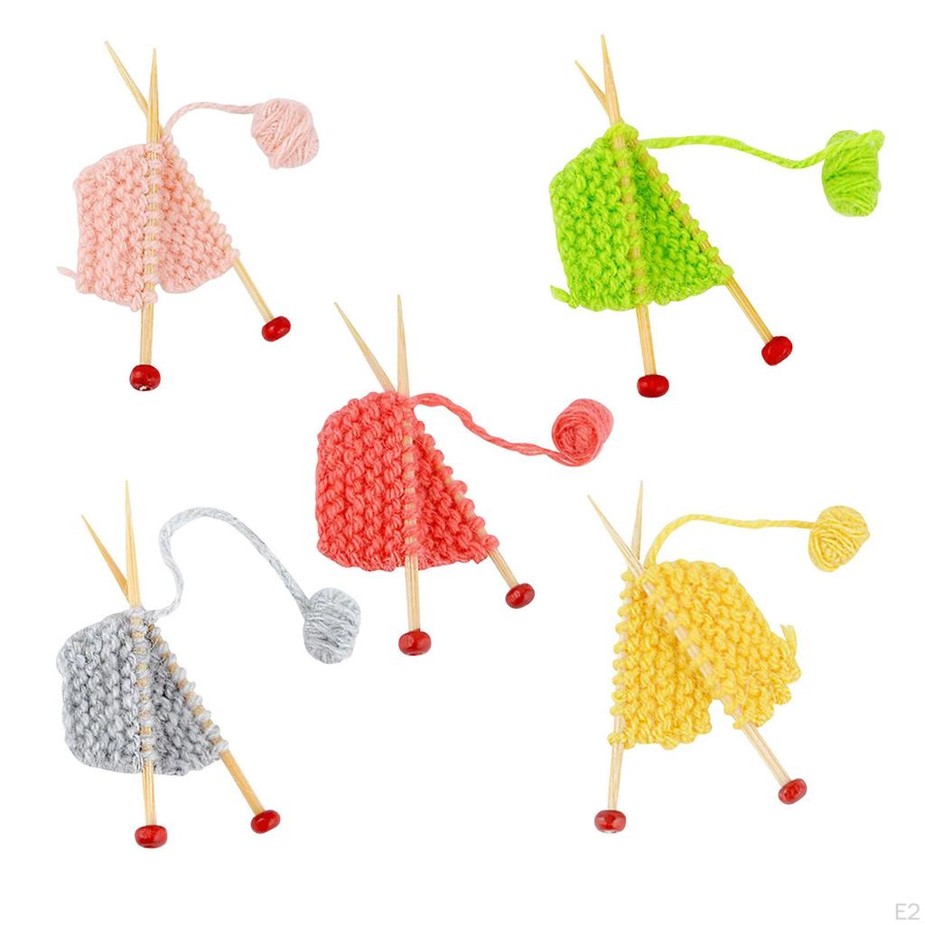 1/12 Dollhouse Knitting Sweater Model Decoration for Children Holiday Gifts