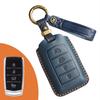 Vintage Leather Genesis Key Cover: Handmade, Genuine Leather Bag Buckle Case for Classic Genesis Models