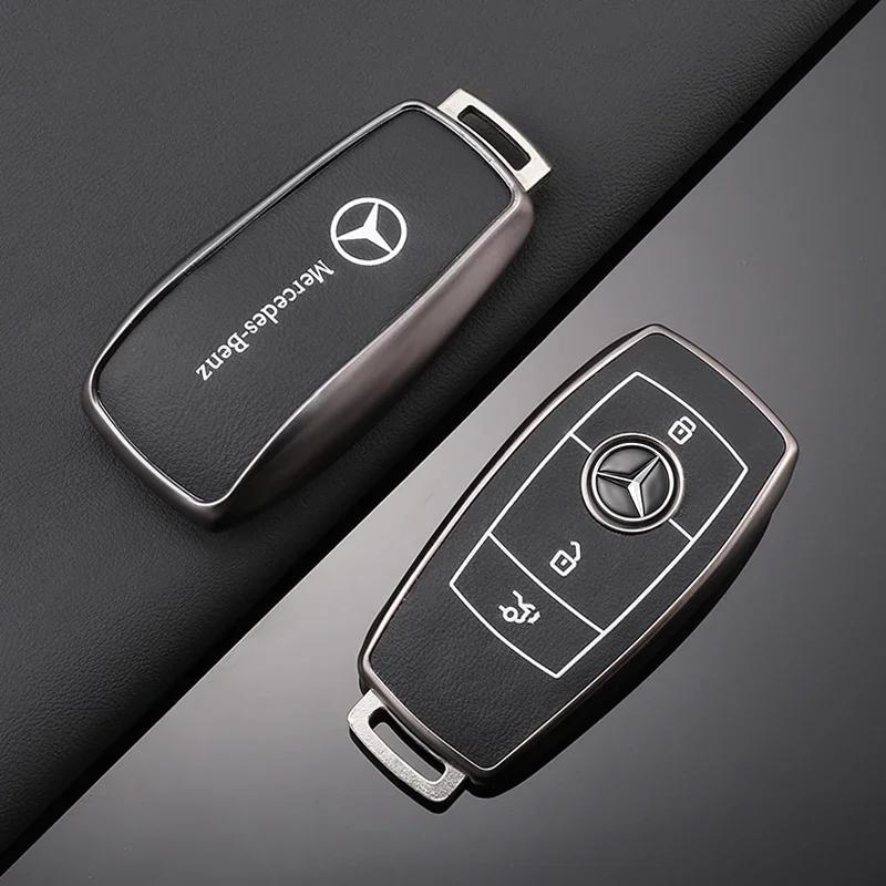 Fashion TPU Car Smart Remote Key Case Cover Shell Bag For Mercedes Benz A C E S G Class GLC CLE CLA W177 W205 W213 W222 X167 AMG