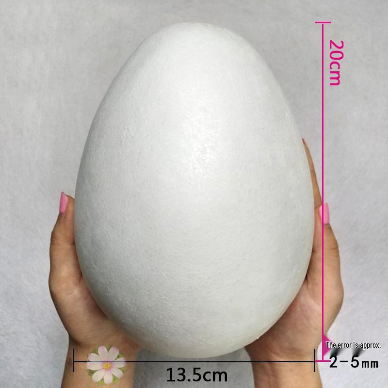 Large Foam Egg-Shaped Flower Bud for Rose, Poppy & Hyacinth Art