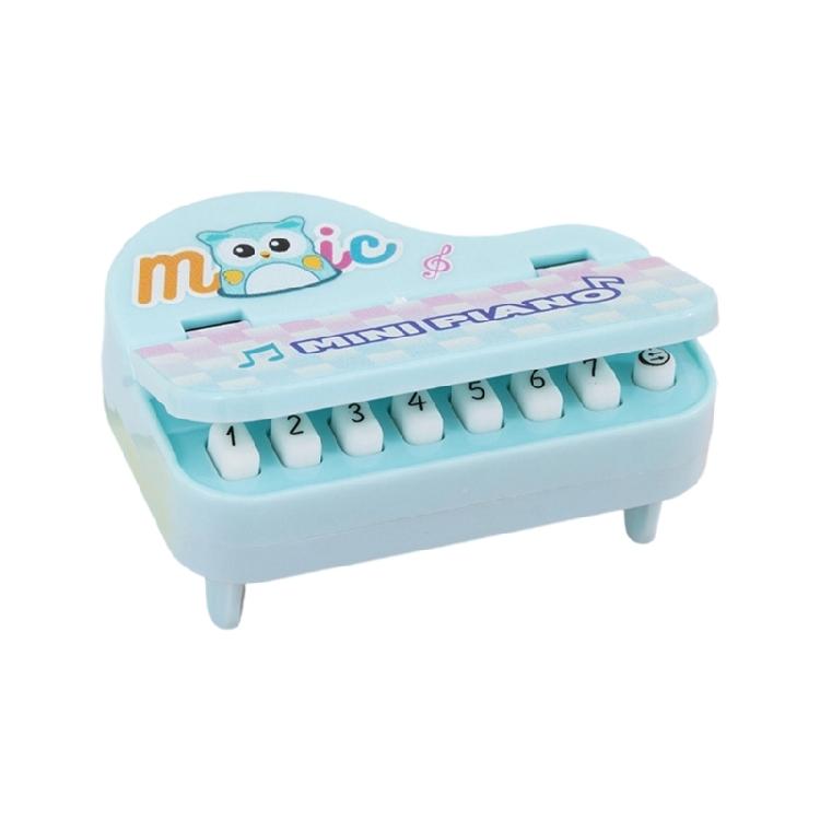 

Fun And Compact Electronic Piano Keychain Car Decoration Keyring Suitable For Students And Office Workers синій