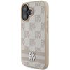 Dkny Dkhcp16Spcptssp Iphone 16 6.1Różowy/Pink Hardcase Checkered Pattern & Printed Stripes