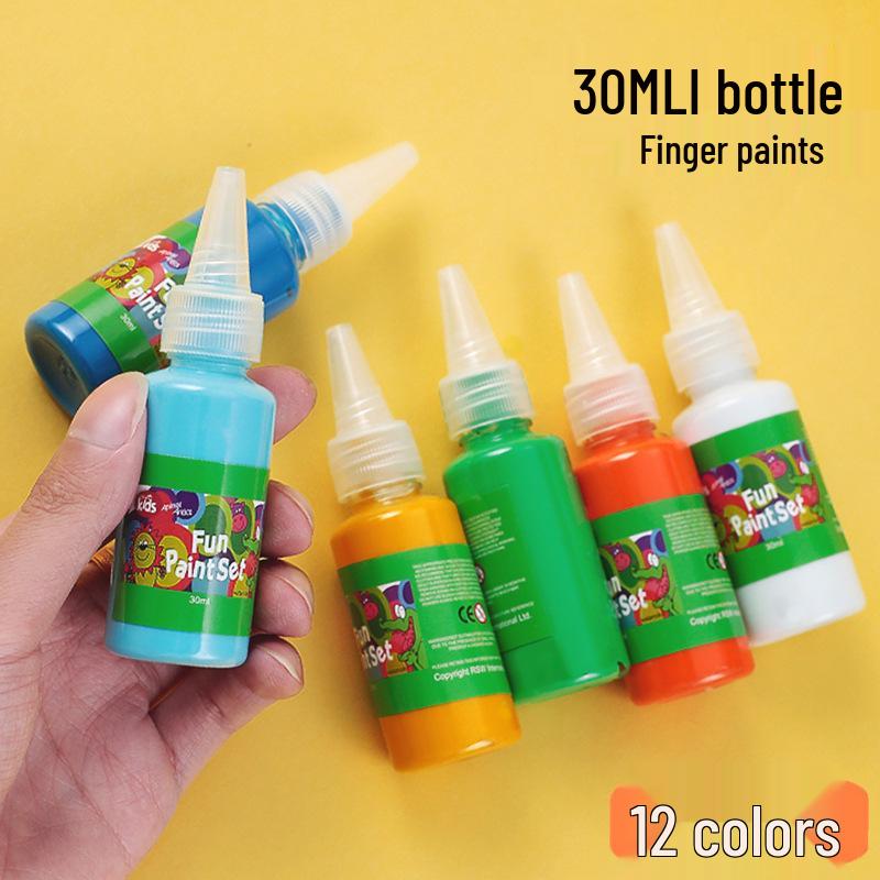 Washable Finger Paint Ink Pad for Kids: Perfect for Kindergarten Art and Palm Prints