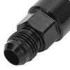 EFI Adapter Quick Disconnect Aluminum Alloy Black Anodized Waterproof AN Male Push On Fuel Line Fitting