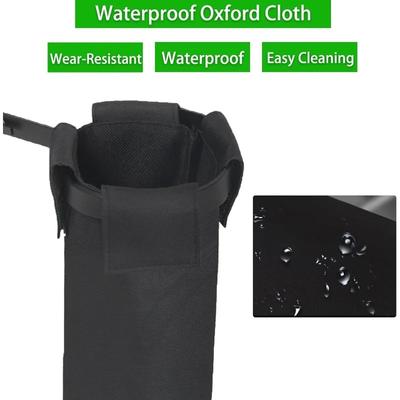 Lightweight Drumstick Tube Bag Oxford Cloth With Metal Clip Clamp Holder For Sticks Quick Access Road Ready Percussion Accessory