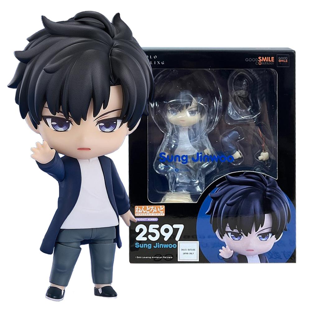 10CM Anime solo leveling Figure Sung Jin Woo Animated Edition ESPRESTO Excite Motions-1 Battle Scene OB11 Model Toy Doll PVC