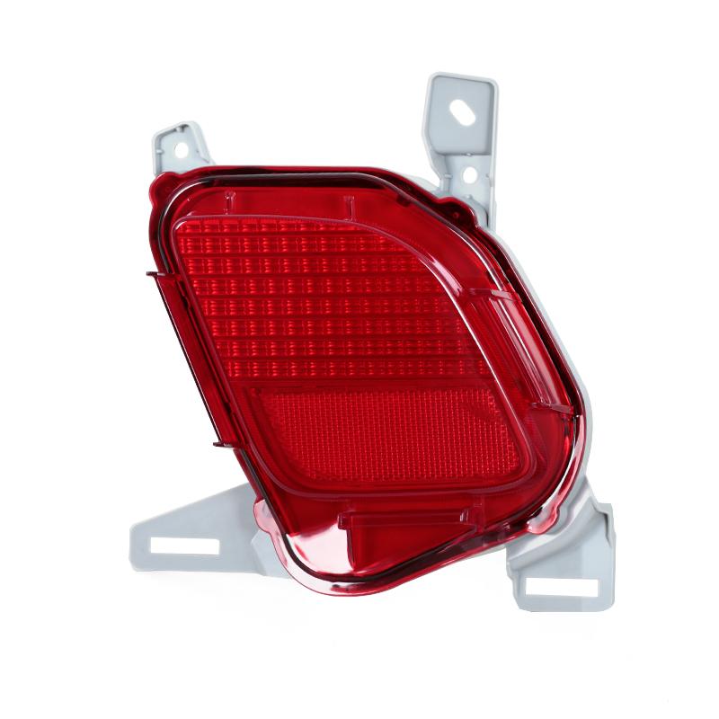 For Toyota Highlander 2015- Car Rear Bumper Tail Parking Brake Light Warming Turn Signal Reflector Lamp Cover No Bulb