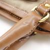 PRADA logo Handbag BN1841 2WAYShoulder beige canvas/leather Women Used