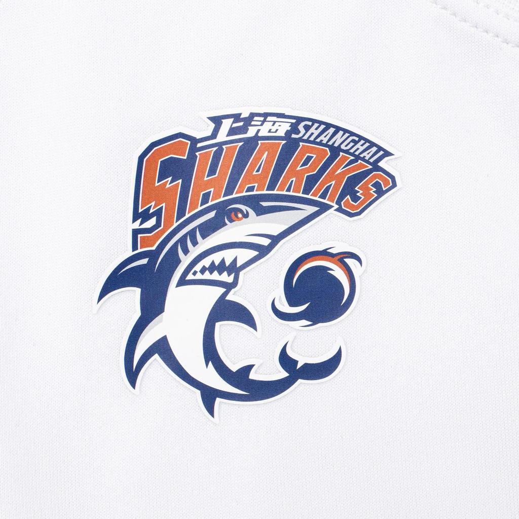 LiNing CBA Series Professional Basketball Quick-Dry T-Shirt With Letter Print Men Tops White ATST907-2