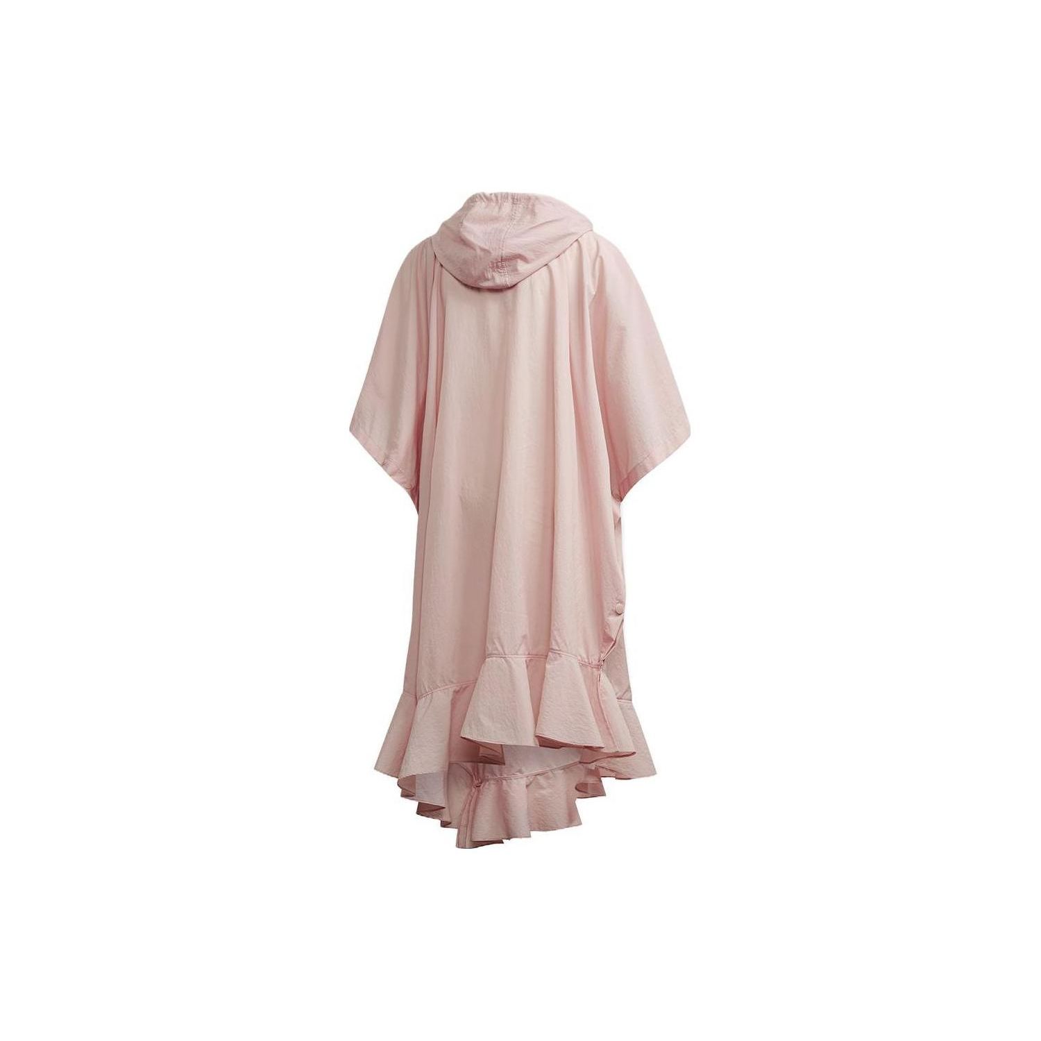 Adidas X Originals однотонная накидка с оборками женская верхняя одежда розового цвета — фото 2