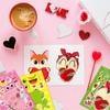 Funny Assemble Stickers Cartoon Animal  Face Expression Kids Boys Girls Gifts Cartoon Animal  Face Features Assemble