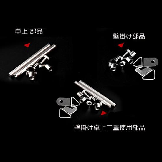 Wall Mounted Tabletop Vertical Horizontal Acrylic Photo Frame Postcard Photo Frame Poster Frame Picture Frame 3 Pieces