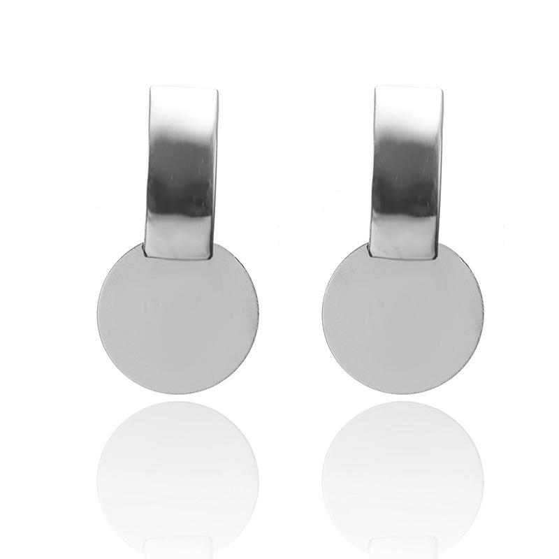 Statement Earrings For Women Geometric Metal Female Dangle Earrings Trendy Jewelry Accessories