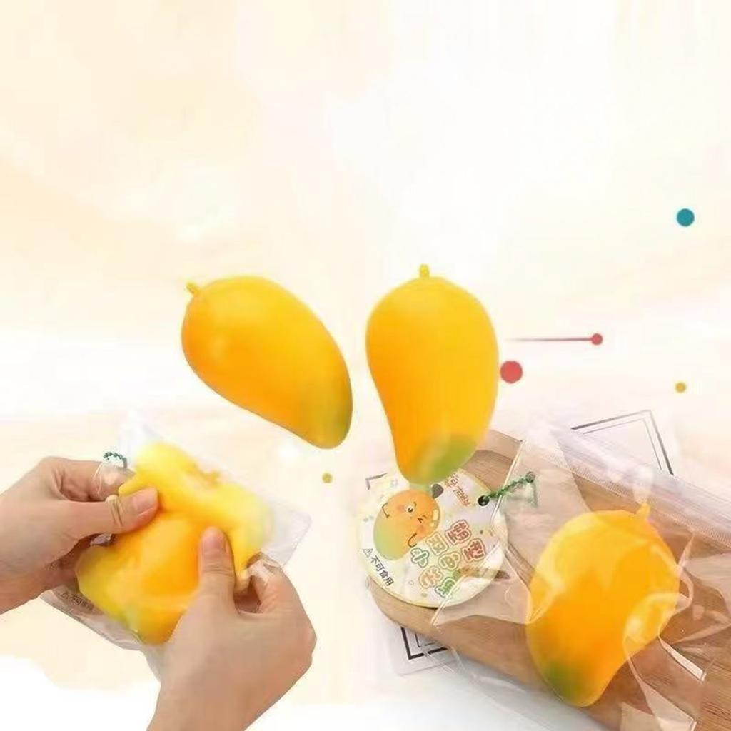 Rot Shaped Persimmon Simulation Toy Slow Toy For Squeezing Decompression Squeezing And Music Skateboard