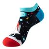 Fashion Funny Men's Hip Hop Harajuku Cartoon Cotton  Fruit Animal Beer Food Happy Casual Business Short Socks Gift Dropship