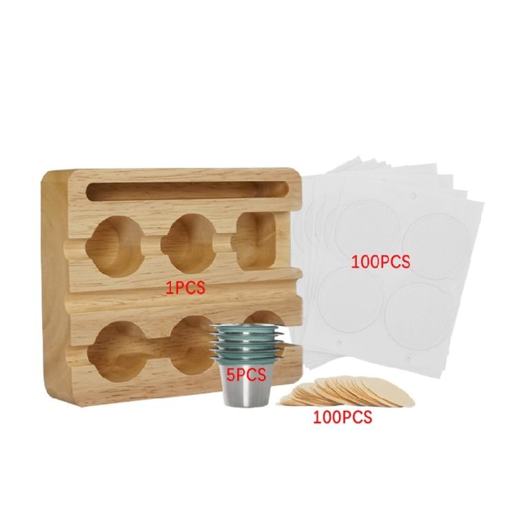 Capsula di Caffè Ricaricabile per Macchina da Caffè Espresso CitiZ D112 C112 C60 C60P Carta Filtro per Caffè Pressino in Alluminio Accessori