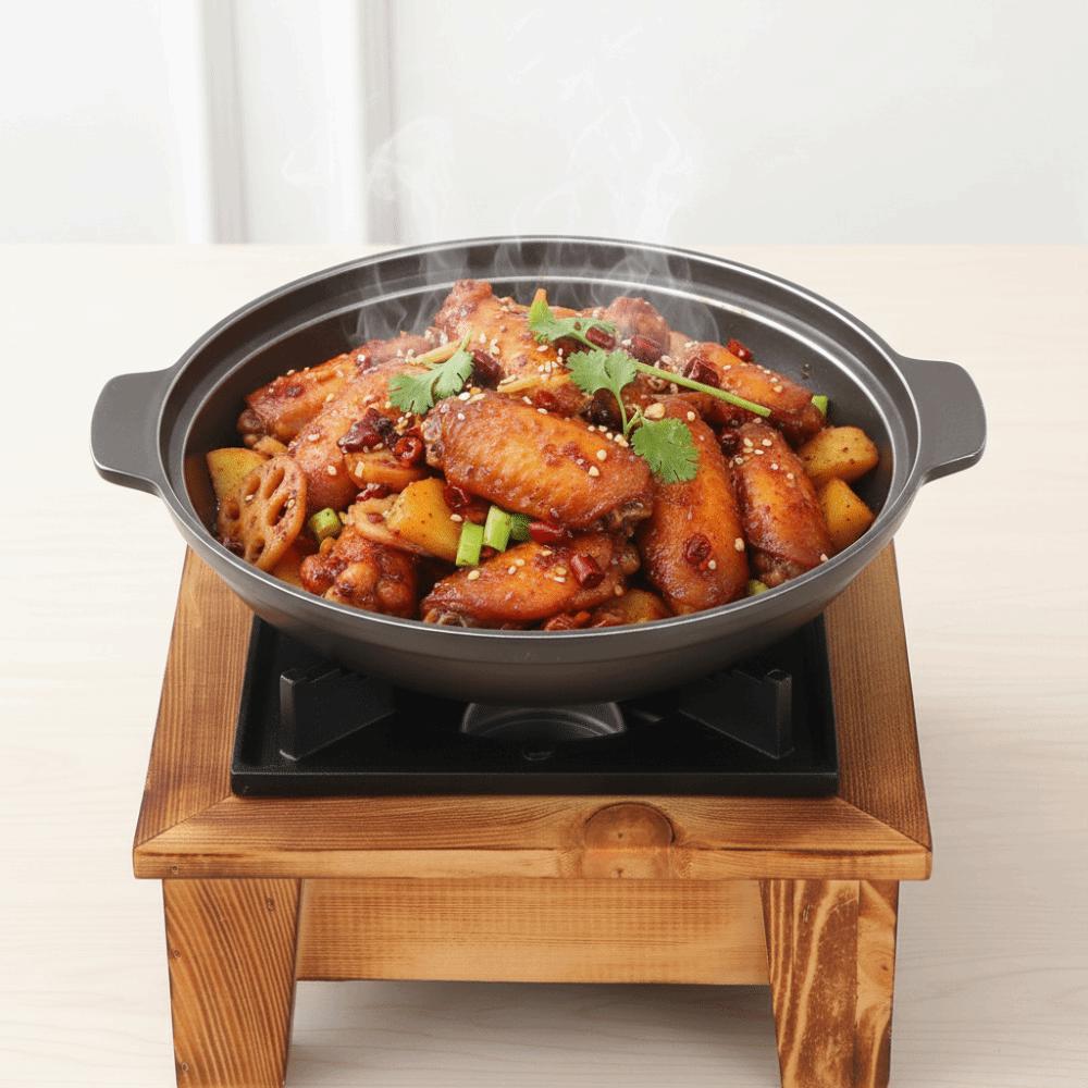 Holzrahmen Grill Ofen Ofen Aluminium Zink Zinklegierung Holzkohle Ofen Herd Camping Ofen Herd Restaurant