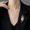 Wheat Ear Brooch, High-end Women's Luxurious and Elegant Pearl Brooch, Light Luxury and Niche Design Sense Brooch