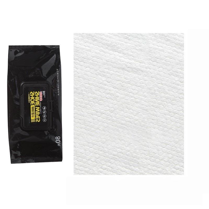 Shoe Cleaning & Polishing Wipes for Stain & Yellowing Removal - Travel-Friendly & Disposable for White Shoes