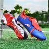 Neue Herren Profi Fußballschuhe Schnürschuhe Lange Stollen Outdoor Herrenschuhe Rasen Abriebfestes Training Fußballschuhe Herren