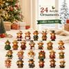 24 Tage Countdown Adventskalender Ornamente Weihnachten Adventskalender Weihnachten