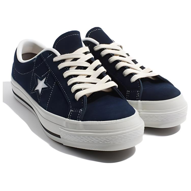Converse Billys X  One Star J Suede Casual Comfortable Low Top Canvas Shoes Unisex Sneakers Blue White 35200770