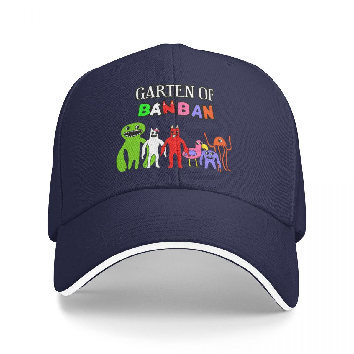 

Baseball Caps Funny Garten Of Banban Characters Graphic Unisex Women Sport Summer Hats One Size