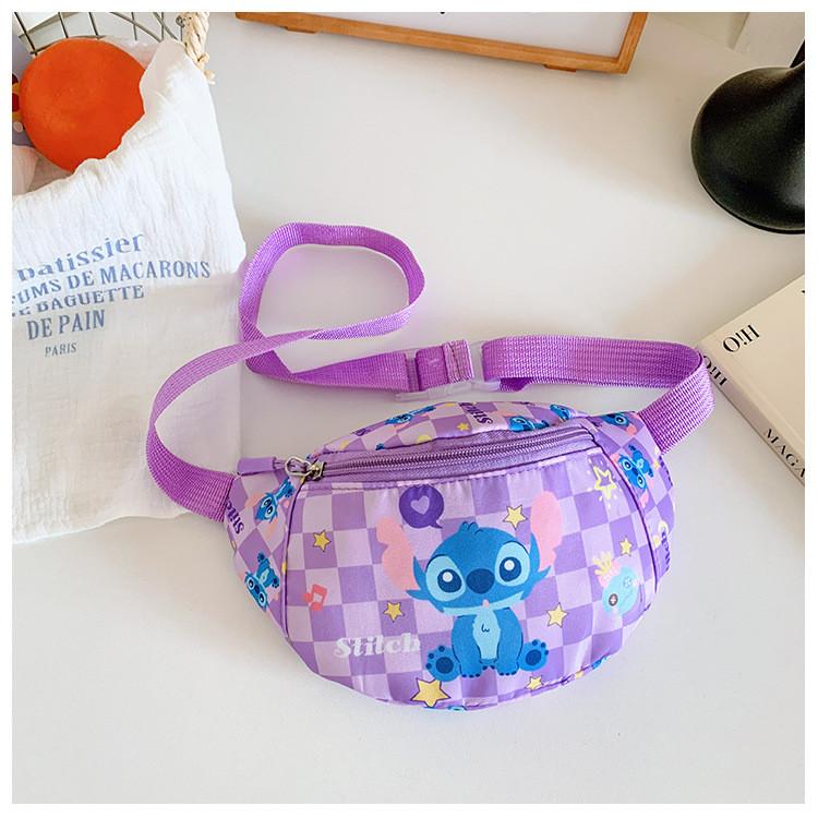 Printed Shoulder Crossbody Chest Bag Anime Pattern Children Cartoon Gift