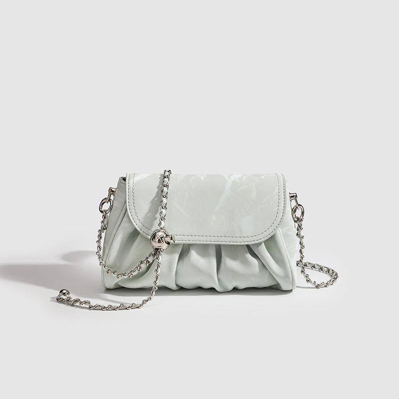 Preppy Pleated Cloud Bag Niche Design Handbag Women's Shoulder Underarm Bag Crossbody Bag