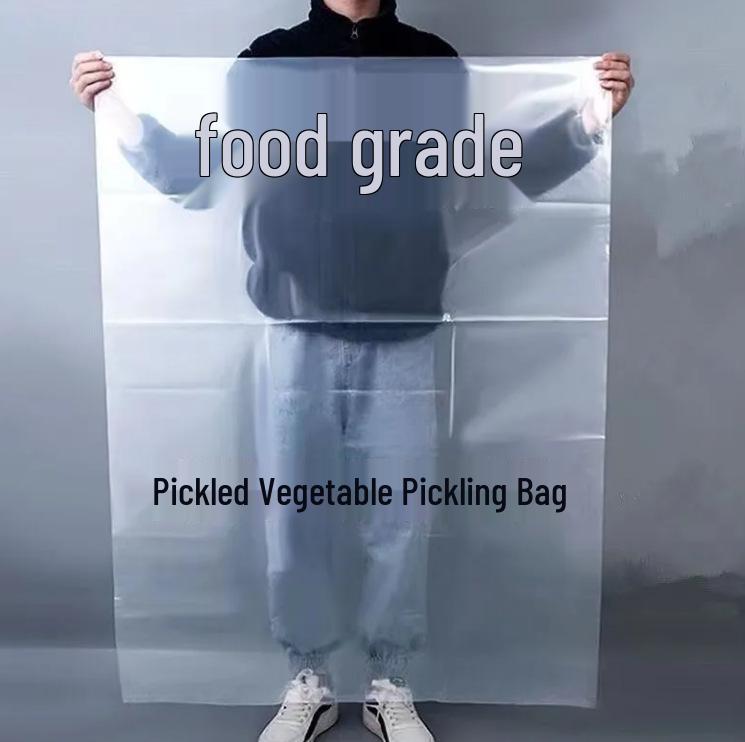 

**Большие Утолщенные Прозрачные Пакеты для Квашеных Овощей | Пластиковые Пакеты для Корейской Кимчи** 60*90cm - One Pack