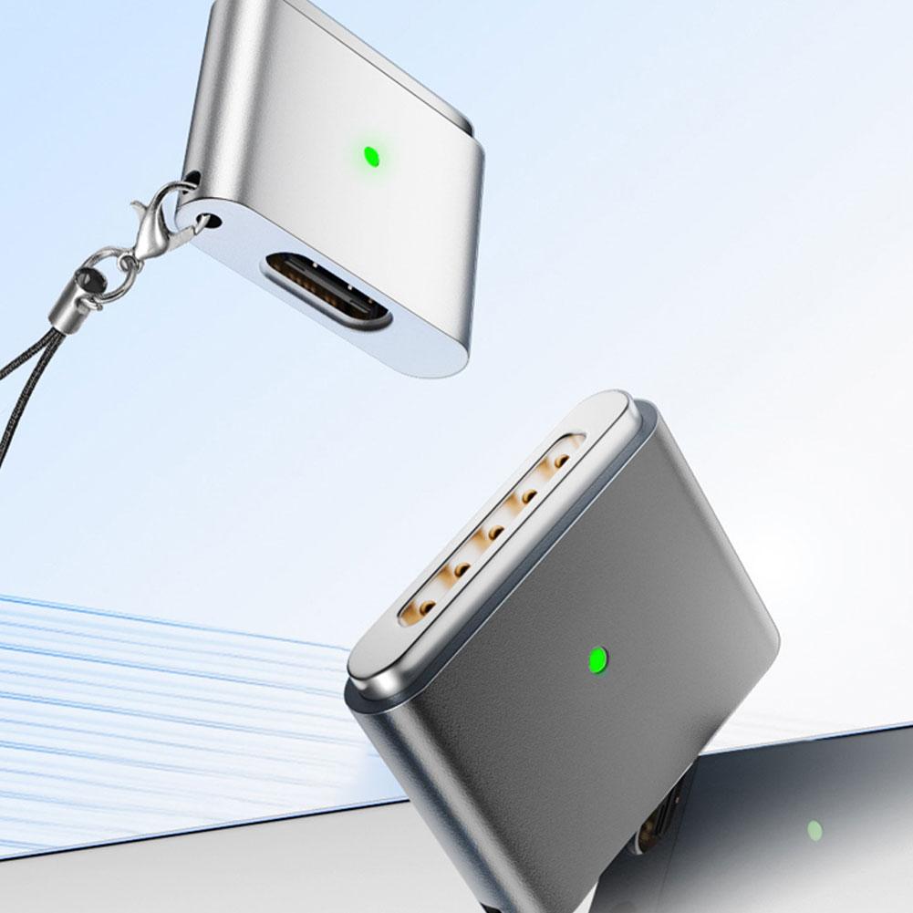 USB Type C To MagSafe Magnetic Charging Cord Converter  Laptop Charging for MacBook Pro for Air 100W MAX  for M1/M2/M3/M4