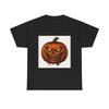 Menacing Jack-O'-Lantern Pumpkin Tee | Halloween Horror Shirt