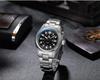ADDIESDIVE Men's High-End Automatic Mechanical Watch with Calendar, Stainless Steel.