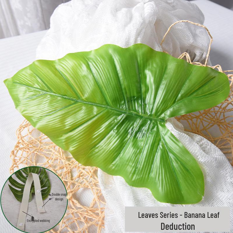 Nordic Plant-Inspired Curtain Tiebacks - Decorative Clips & Straps for Home Windows