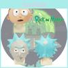 Rick And Morty Profesor Lateksowa Maska Halloween Anime Cosplay Nakrycie Głowy DIY Zabawa Odpowiednia na Różne Festiwale