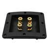 Speaker Link Plates 1Pair, Gold Tone Metal Plates for Binding Post Bridge Use in Home Speaker Systems and Daily Use