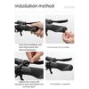 2pcs Large Pad Bike Handlebars Cover Mountain Bike Bicycles Handlebars Grip for Mountain Biking and Commuting