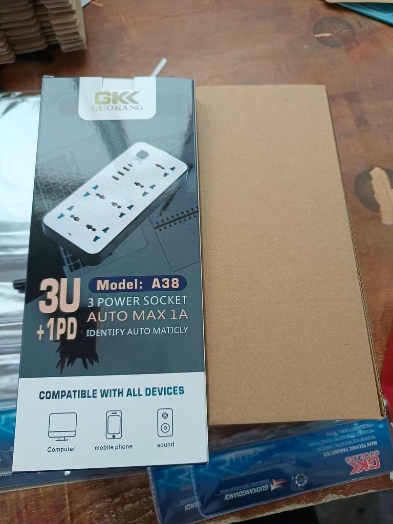 UK Standard Power Strip: Multi-Socket Panel with USB and Extension Cord