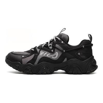 Fluid 4 Comfortable Versatile Low-Top Casual Shoes Men Sneakers Black Gray F12M342107AQA