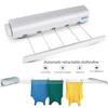 Spring Automatic Retractable Laundry Hanger Wall Mounted Clothes Line Clothes Drying Rack Clothesline Laundry Rope