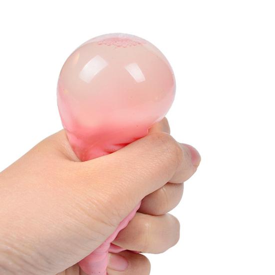 Brain Shaped Squeeze Toy Brain Splat Balls Sticky Sensory Fidget Toy for Kids Novelty Stress Reliever Goodie Bag Suffers Party Favors