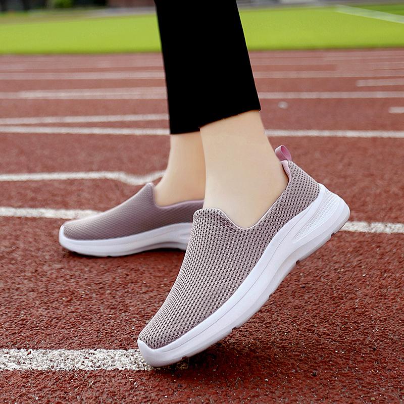 Fashion Pink Women Sneakers Fashion Breathable Walking Mesh Platform Shoes Sneakers for Women Gym Vulcanized Shoes Female Footwear